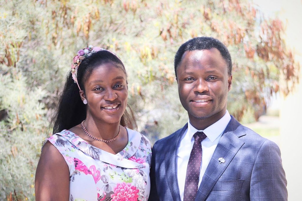 Evans Yaw Osei and Ama Serwaah Osei