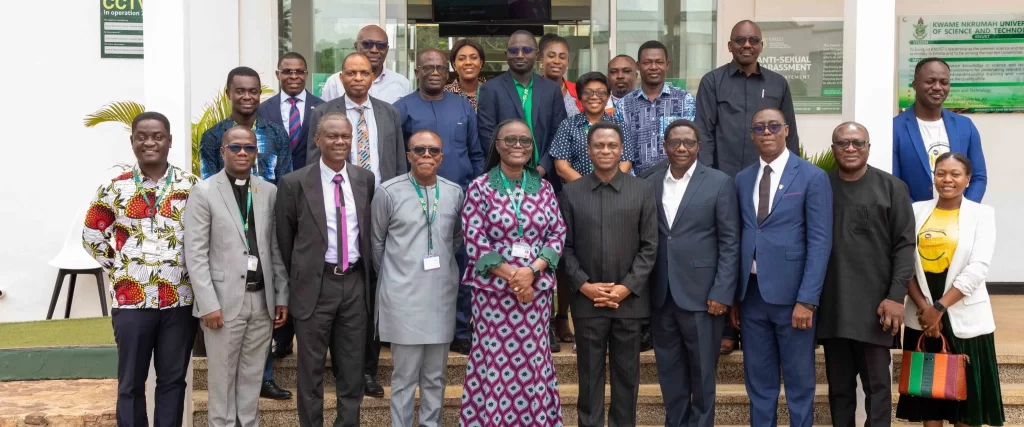 Apostle Nyamekye Meets KNUST Vice-Chancellor